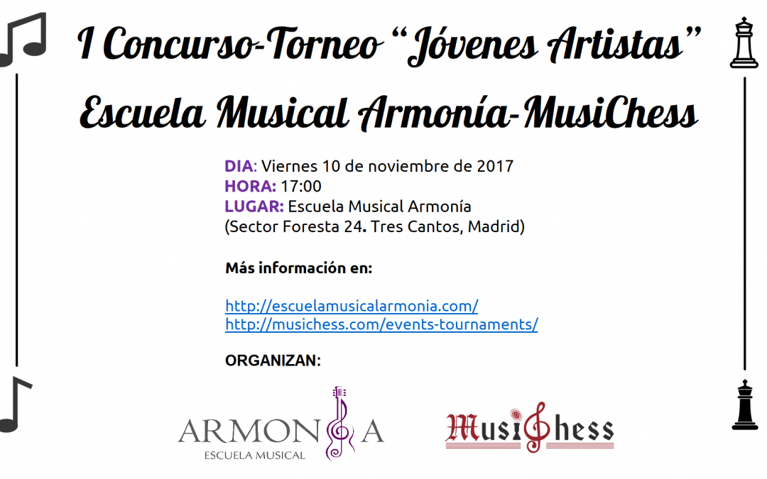 I Concurso-Torneo “Jóvenes Artistas” Escuela Musical Armonía-MusiChess