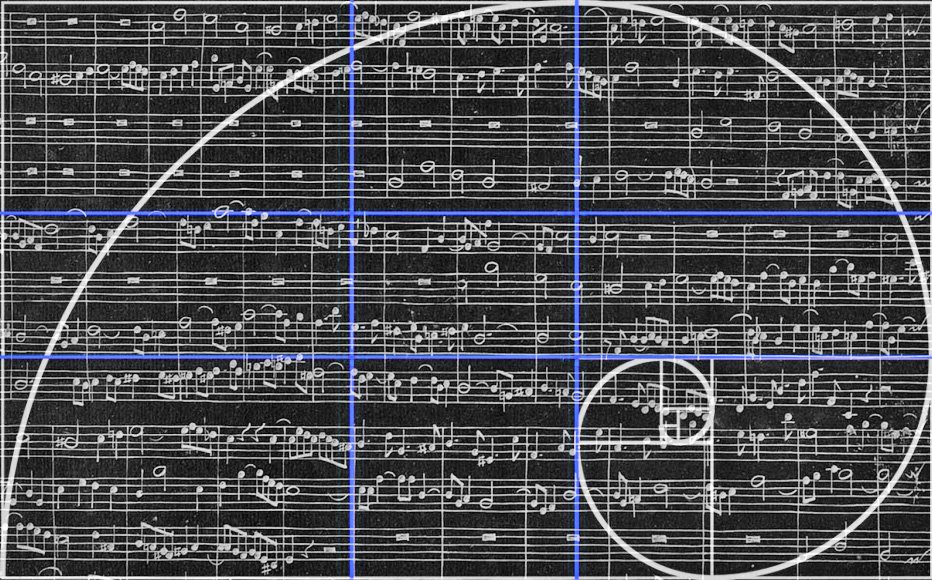 La proporción áurea en el arte II: La música Áurea. Por Diego Peláez.