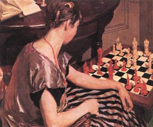 La jugadora de Ajedrez
