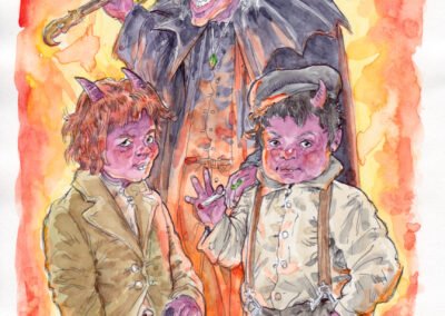 Arimán, Nadir y Zafranio