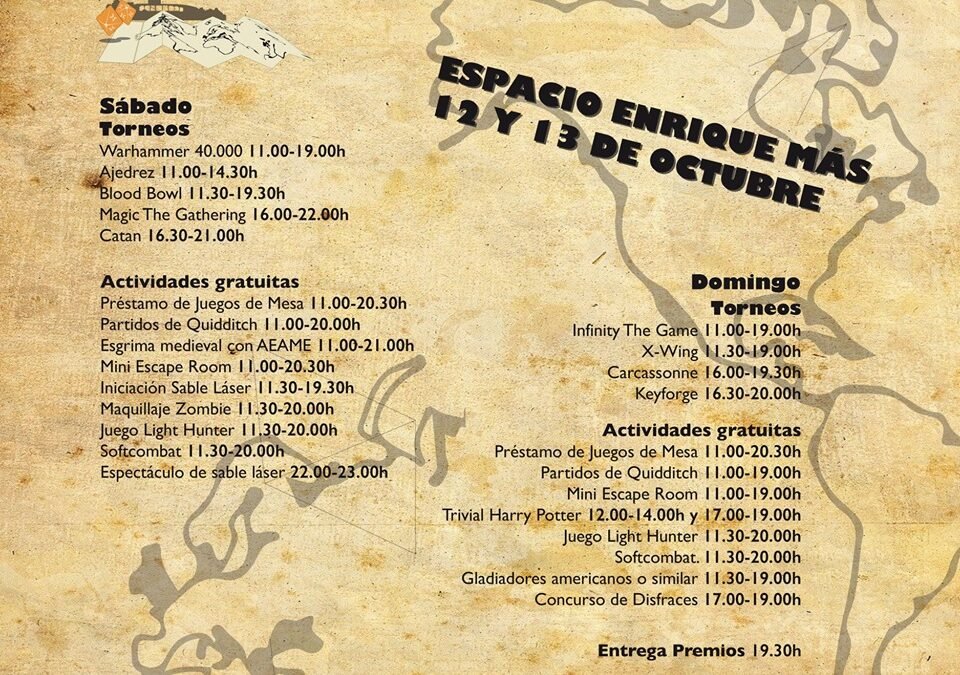 Jornadas Frikis Tres Cantos 2019