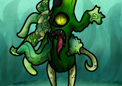 Monstruo Pepino Oscuro (DLC)