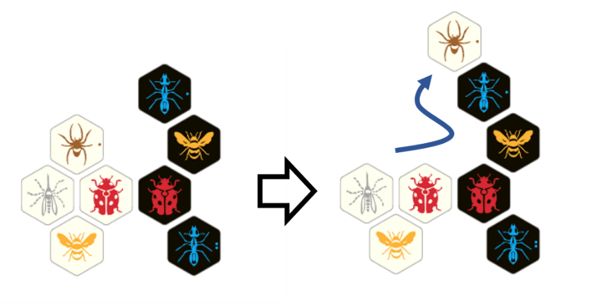 Hive, thinking process in the opening: moving or placing?