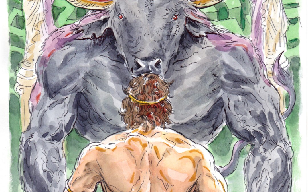 Teseo y el Minotauro