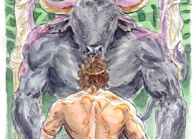 Teseo y el Minotauro