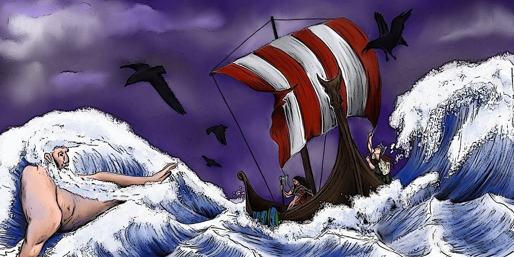Poseidón y Vikingos