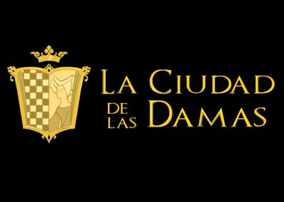 La Ciudad de las Damas (logo negro)